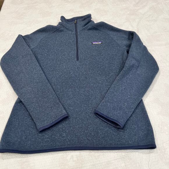 Patagonia navy better sweater for women size L - Picture 4 of 7